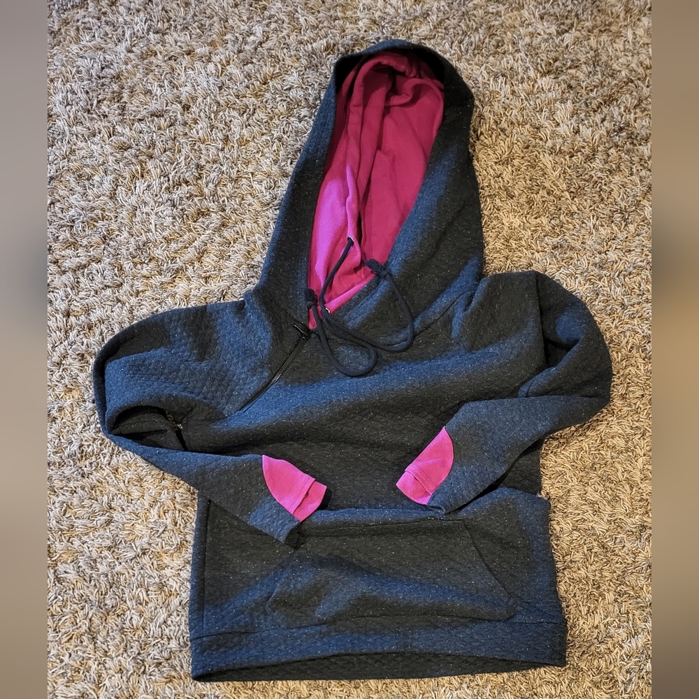 Double hooded sweatshirt